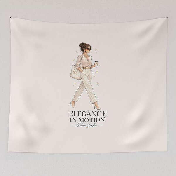Item preview, Elegant Fashion Illustration - Elegance In Motion - Shira Yafa designed and sold by ShiraYafa.