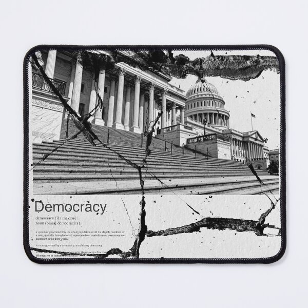 Item preview, Broken Democracy  designed and sold by Ashton Hall Clothing Company .