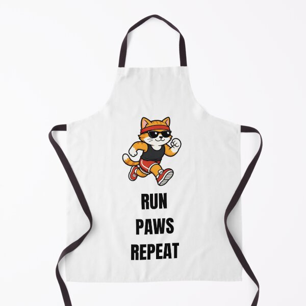 Artikelvorschau, RUN PAWS REPEAT entworfen und verkauft von DailyQuestPrint.