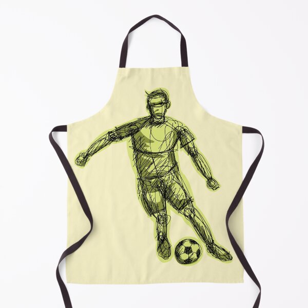 Item preview, Soccer Star With yellow background designed and sold by missmann.