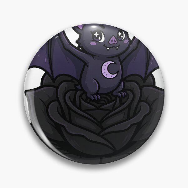 Item preview, Bat And Rose At Midnight designed and sold by IllumeInk.