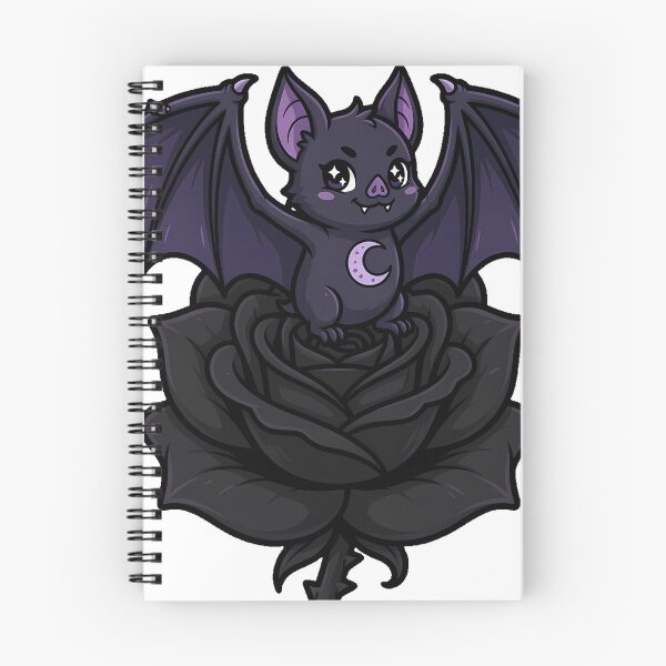 Item preview, Bat And Rose At Midnight designed and sold by IllumeInk.