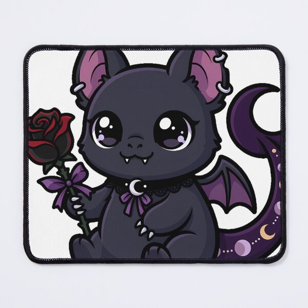 Item preview, Bat With Moon Phase Tail designed and sold by IllumeInk.