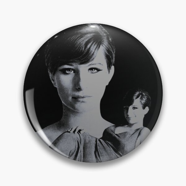 Item preview, arbra Streisand Vintage Monochrome Tribute designed and sold by RahniNM.