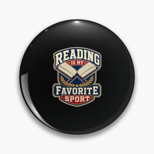Item preview, Reading Is My Favorite Sport – Funny Book Lover, Bookworm and Librarian Gift designed and sold by AMICO77.