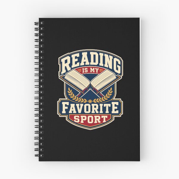 Item preview, Reading Is My Favorite Sport – Funny Book Lover, Bookworm and Librarian Gift designed and sold by AMICO77.
