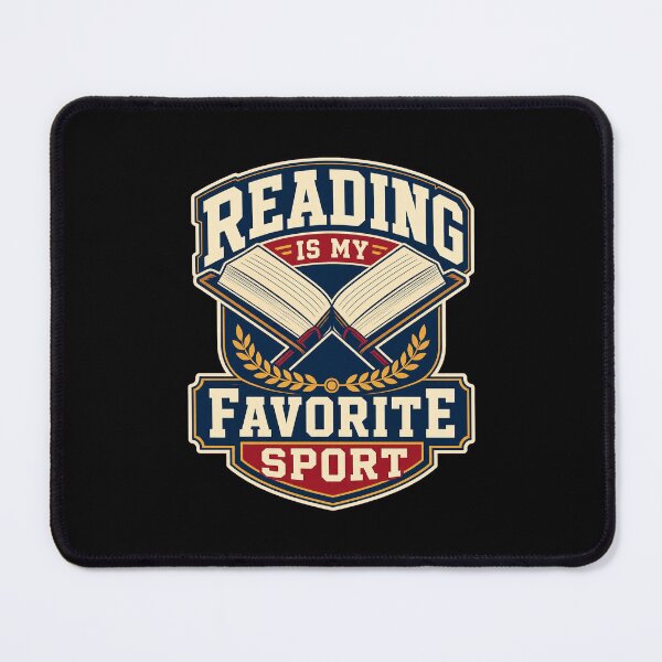 Item preview, Reading Is My Favorite Sport – Funny Book Lover, Bookworm and Librarian Gift designed and sold by AMICO77.