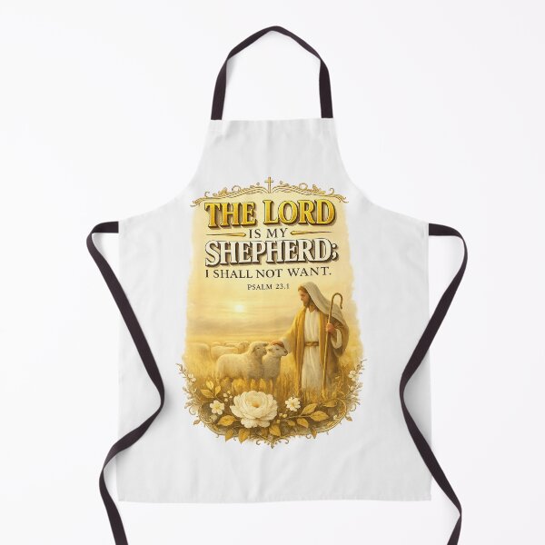 Item preview, The Lord Is My Shepherd – Psalm 23:1 | Christian Wall Art | Good Shepherd Bible Verse | Faith Gift designed and sold by KINGDOM GOLD STUDIO.