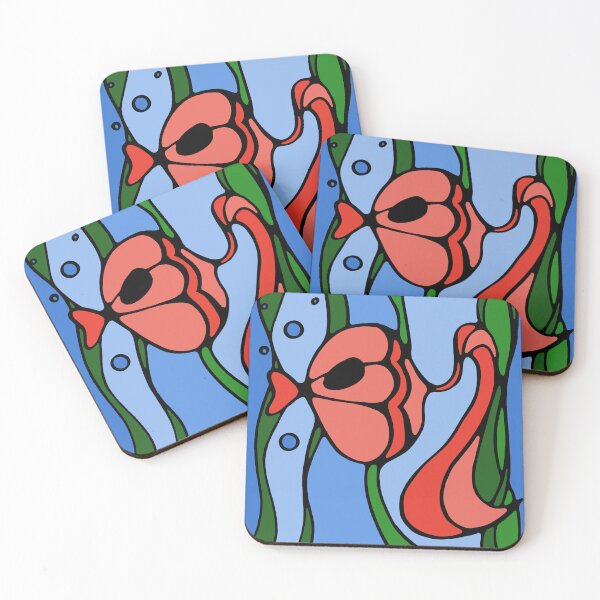 Item preview, Coral Reef Fish | Liuartstudio | Living Mosaic | 09 designed and sold by liuartstudio.