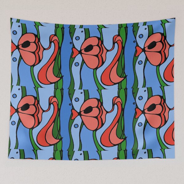 Item preview, Coral Reef Fish | Liuartstudio | Living Mosaic | 09 designed and sold by liuartstudio.