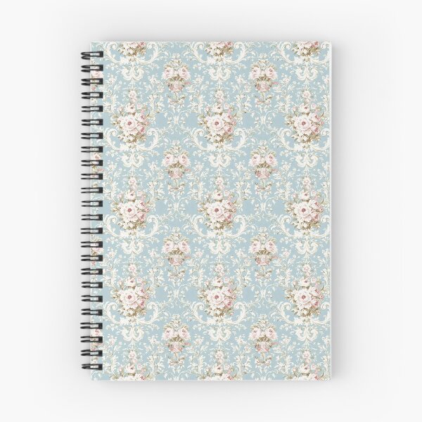 Item preview, Vintage Distressed Blue Floral Web Pattern designed and sold by LouieVanille.
