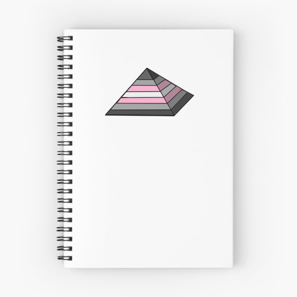 Item preview, Pyramid Pride Flag Demigirl designed and sold by HarveyHandcraftsandDesigns.