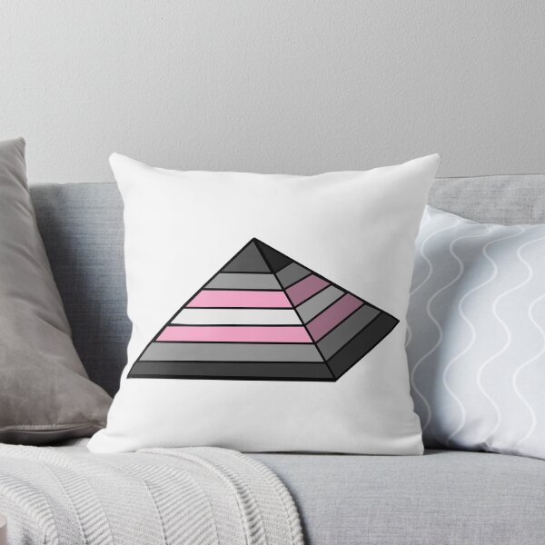 Item preview, Pyramid Pride Flag Demigirl designed and sold by HarveyHandcraftsandDesigns.