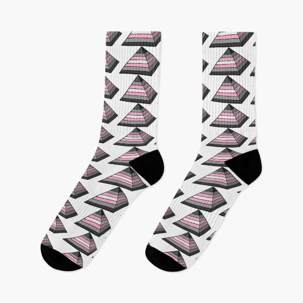 Item preview, Pyramid Pride Flag Demigirl designed and sold by HarveyHandcraftsandDesigns.