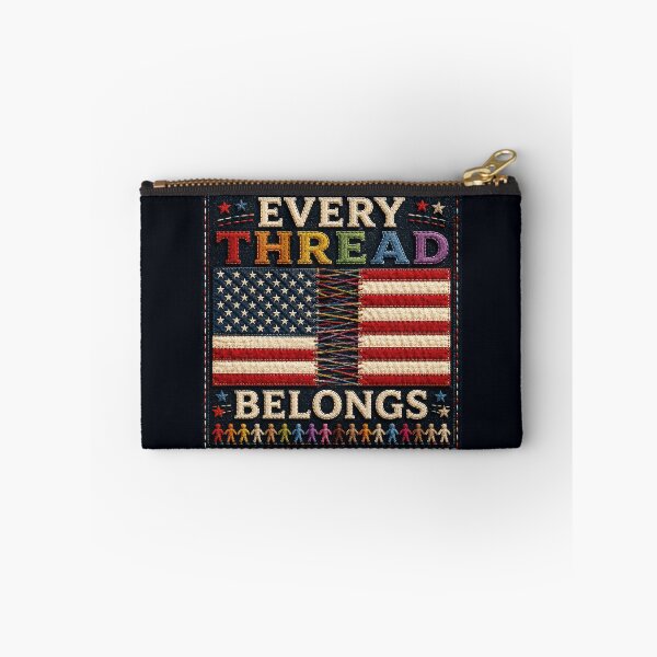 Item preview, ✂️ STITCHED TOGETHER COLLECTION ✂️- ❤️ - AMERICAN UNITY -  Every Thread Belongs designed and sold by WheelieGdArt.
