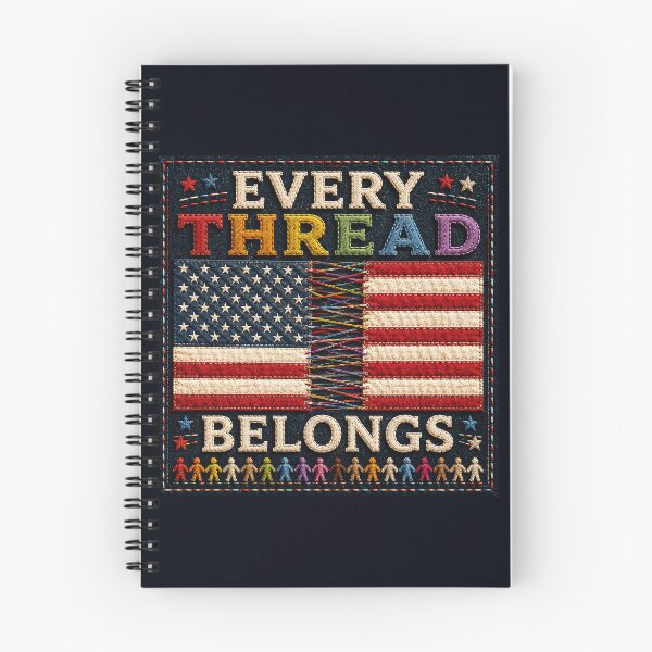 Item preview, ✂️ STITCHED TOGETHER COLLECTION ✂️- ❤️ - AMERICAN UNITY -  Every Thread Belongs designed and sold by WheelieGdArt.