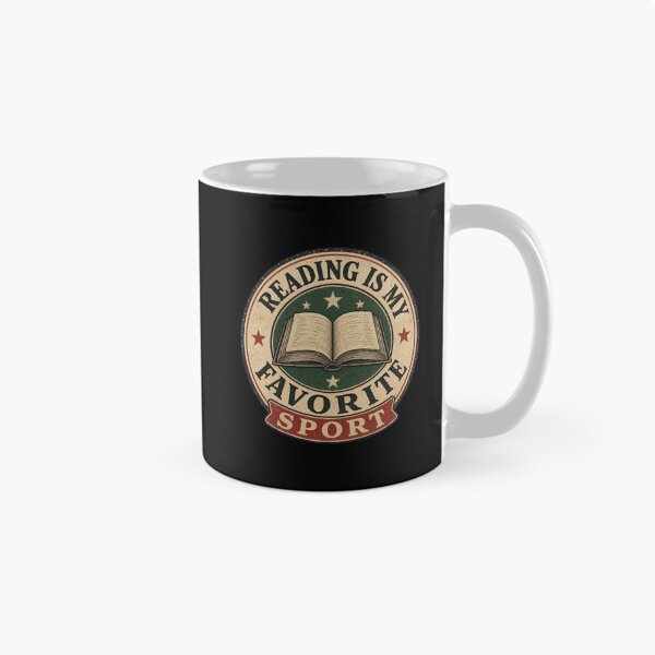 Item preview, Reading Is My Favorite Sport – Funny Book Lover, Bookworm and Librarian Gift designed and sold by AMICO77.