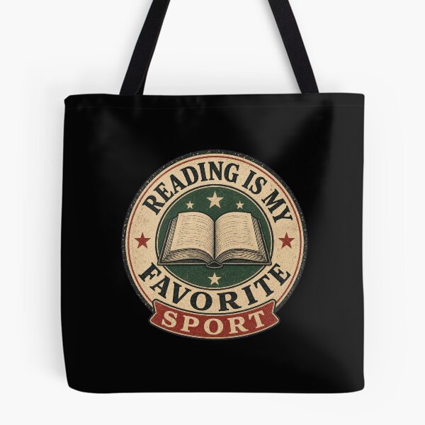 Item preview, Reading Is My Favorite Sport – Funny Book Lover, Bookworm and Librarian Gift designed and sold by AMICO77.