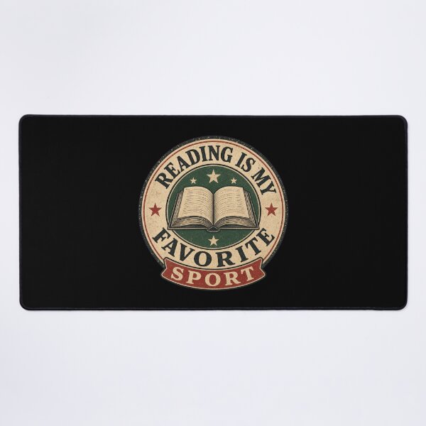 Item preview, Reading Is My Favorite Sport – Funny Book Lover, Bookworm and Librarian Gift designed and sold by AMICO77.
