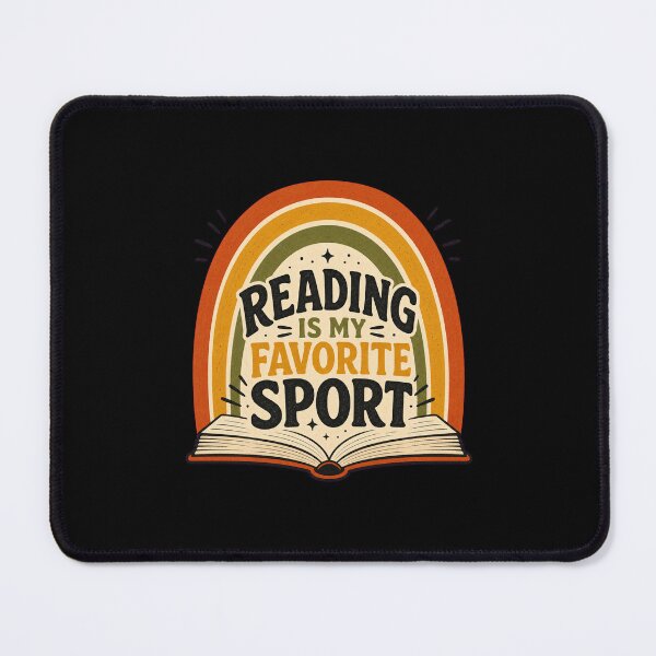 Item preview, Reading Is My Favorite Sport – Funny Book Lover, Bookworm and Librarian Gift designed and sold by AMICO77.