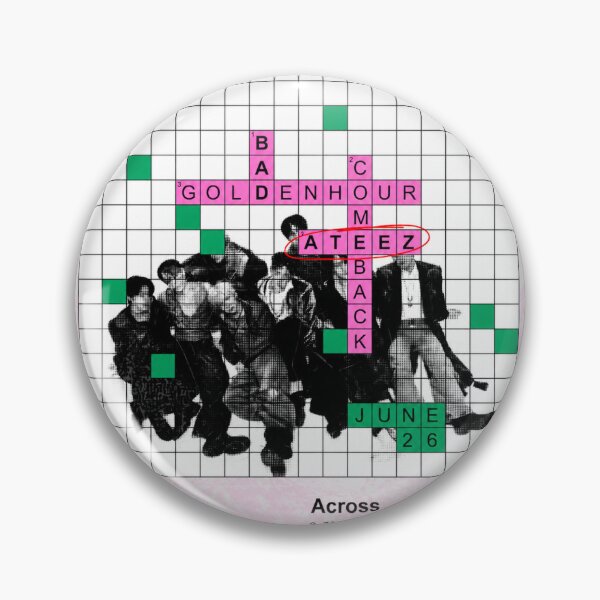 Item preview, Ateez Golden Hour Part 5 Album designed and sold by BlockyBeasts.