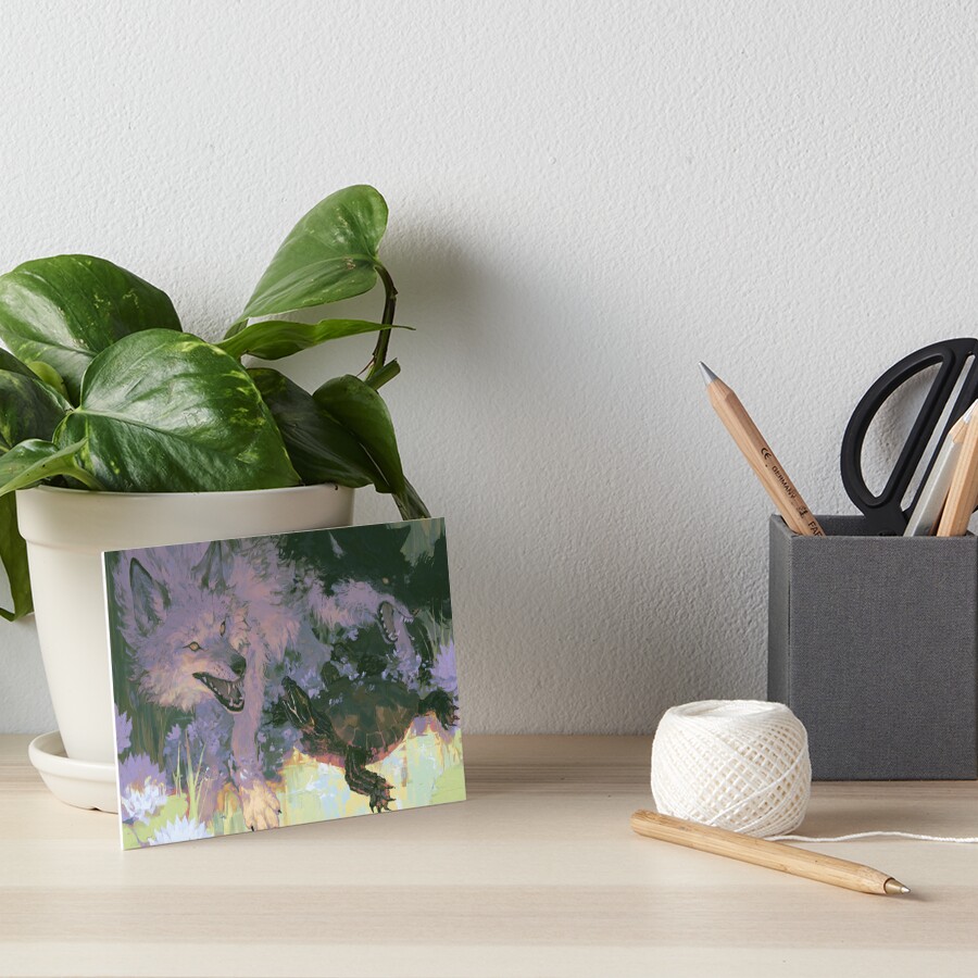 Item preview, Art Board Print designed and sold by DefNoiz.