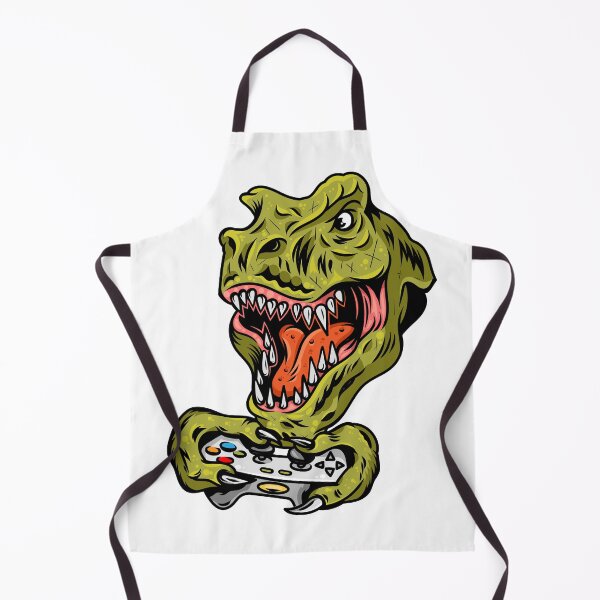 Item preview, Gaming T-Rex Dinosaur Gamer Illustration designed and sold by Rogue Heart Collective™.