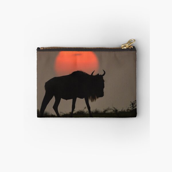 Item preview, Wildebeest at Sunset designed and sold by Ianthe-Safari.
