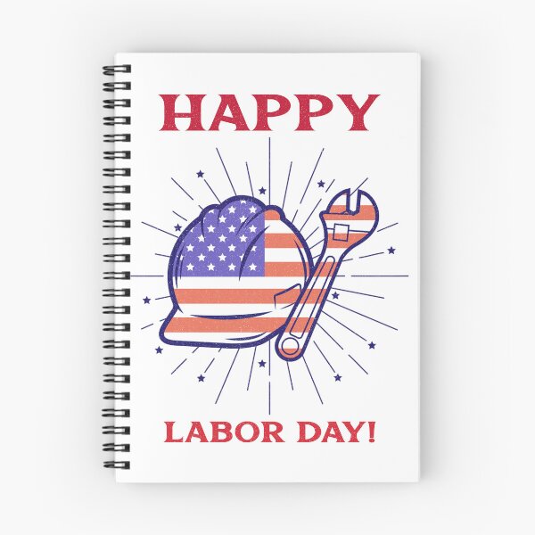 Item preview, Happy Labor Day Patriotic Construction Worker Design | American Workforce Appreciation designed and sold by SquatchPrintsCo.