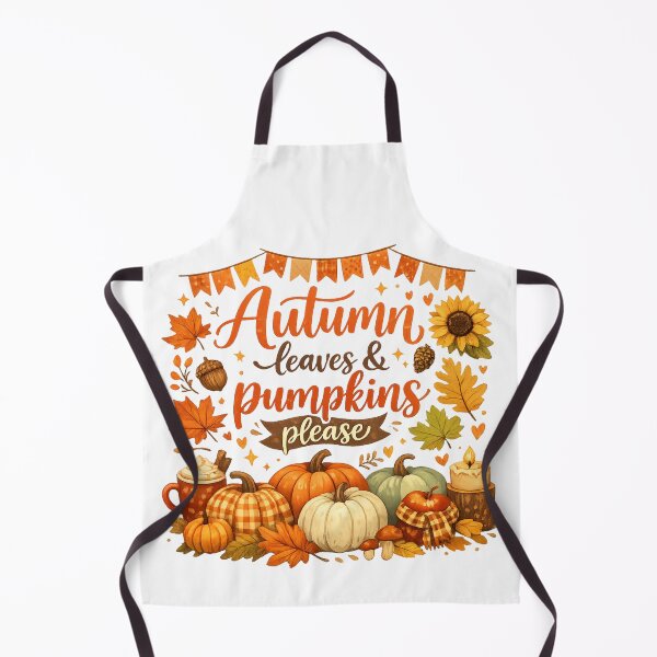 Item preview, Autumn Leaves & Pumpkins please designed and sold by SaikoDesigns.