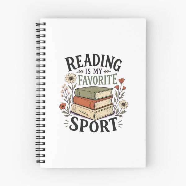 Item preview, Reading Is My Favorite Sport – Funny Book Lover, Bookworm and Librarian Gift designed and sold by AMICO77.