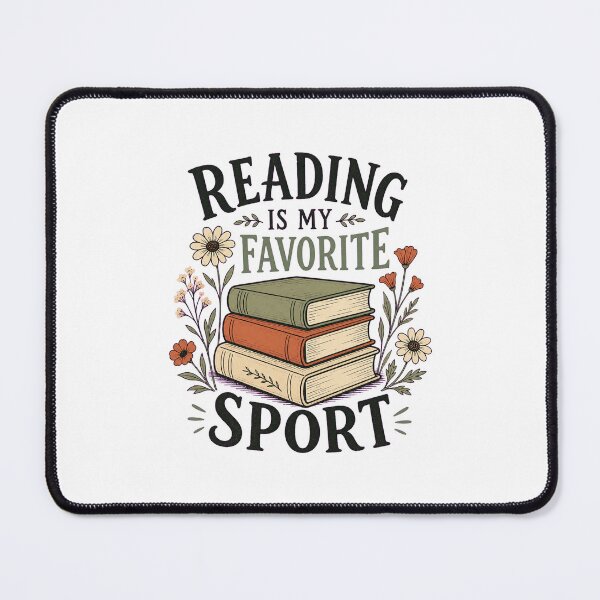Item preview, Reading Is My Favorite Sport – Funny Book Lover, Bookworm and Librarian Gift designed and sold by AMICO77.