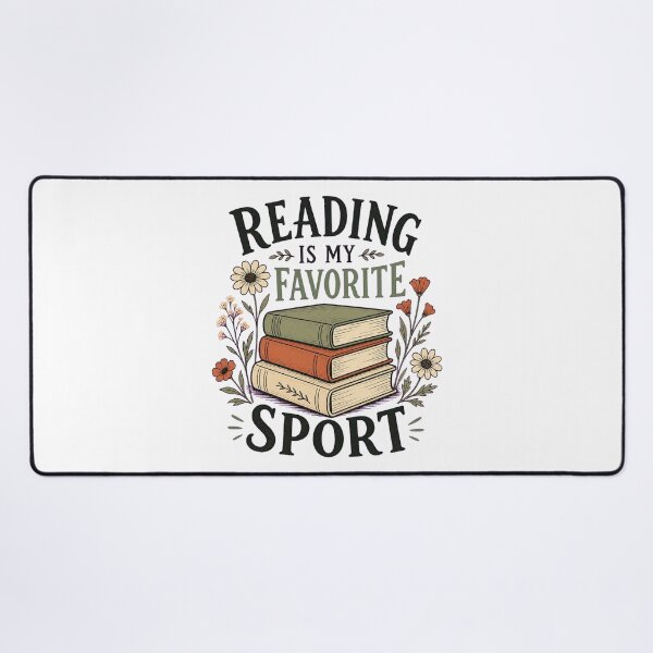 Item preview, Reading Is My Favorite Sport – Funny Book Lover, Bookworm and Librarian Gift designed and sold by AMICO77.