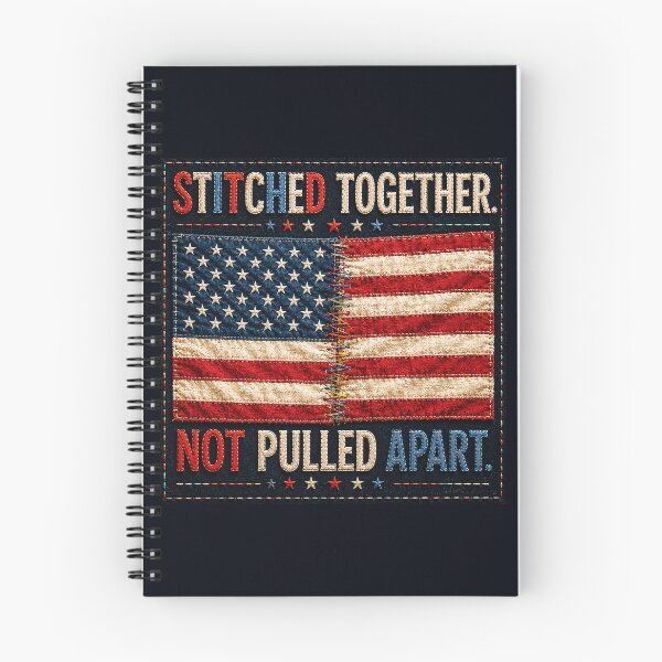 Item preview, ✂️ STITCHED TOGETHER COLLECTION ✂️- ❤️ - AMERICAN UNITY -   Stitched Together Not Pulled Apart designed and sold by WheelieGdArt.