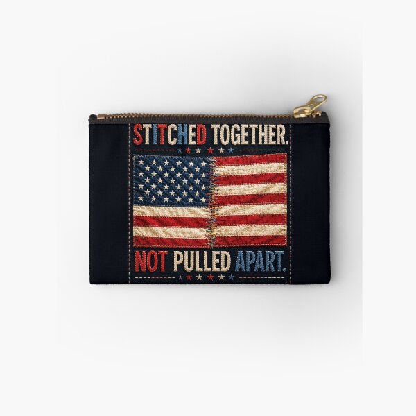 Item preview, ✂️ STITCHED TOGETHER COLLECTION ✂️- ❤️ - AMERICAN UNITY -   Stitched Together Not Pulled Apart designed and sold by WheelieGdArt.