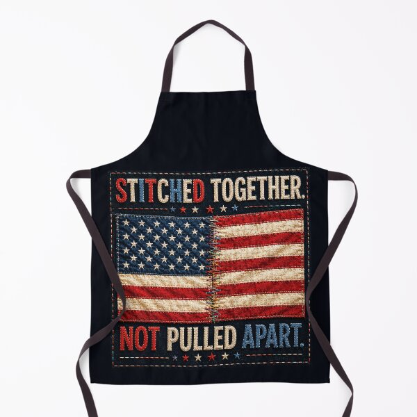 Item preview, ✂️ STITCHED TOGETHER COLLECTION ✂️- ❤️ - AMERICAN UNITY - Stitched Together Not Pulled Apart designed and sold by WheelieGdArt.