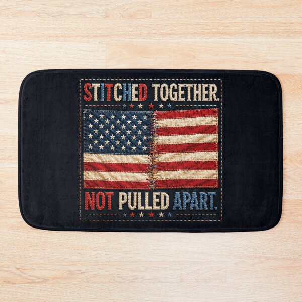 Item preview, ✂️ STITCHED TOGETHER COLLECTION ✂️- ❤️ - AMERICAN UNITY -   Stitched Together Not Pulled Apart designed and sold by WheelieGdArt.