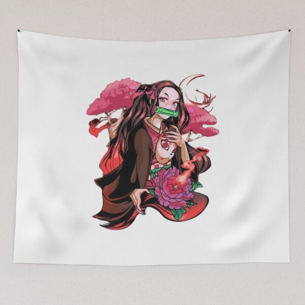 Item preview, kawaii demon girl designed and sold by SmolBunnyPaws.