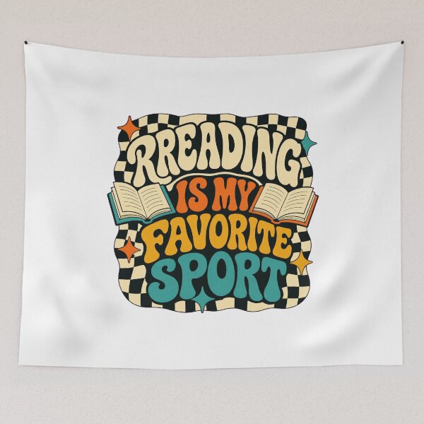 Item preview, Reading Is My Favorite Sport – Funny Book Lover, Bookworm and Librarian Gift designed and sold by AMICO77.