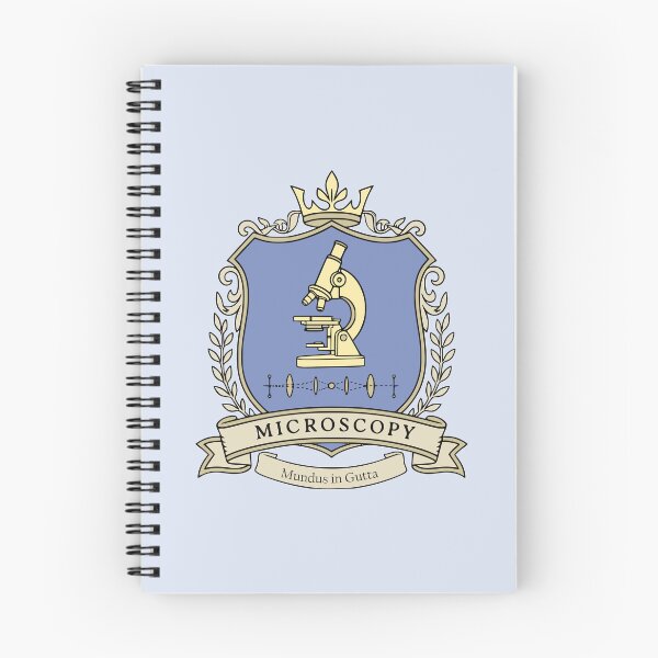 Item preview, Microscopy Crest - Science Coat of Arms designed and sold by MicroMarket.