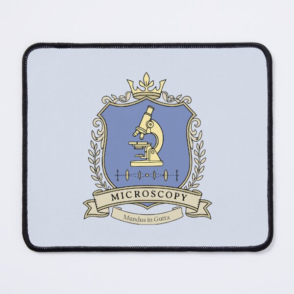 Item preview, Microscopy Crest - Science Coat of Arms designed and sold by MicroMarket.