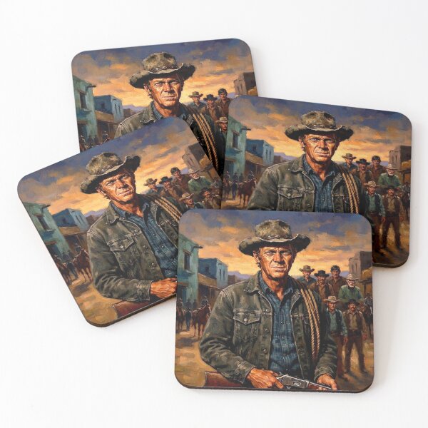 Item preview, The Magnificent Seven Fine Art Tribute designed and sold by Art's Diner.