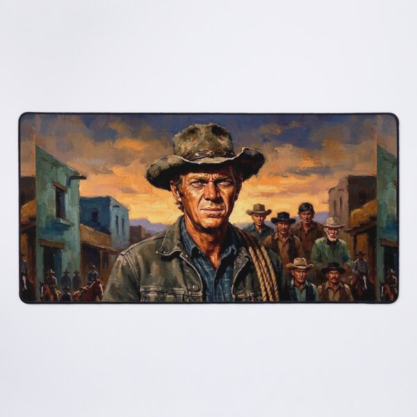 Item preview, The Magnificent Seven Fine Art Tribute designed and sold by Art's Diner.