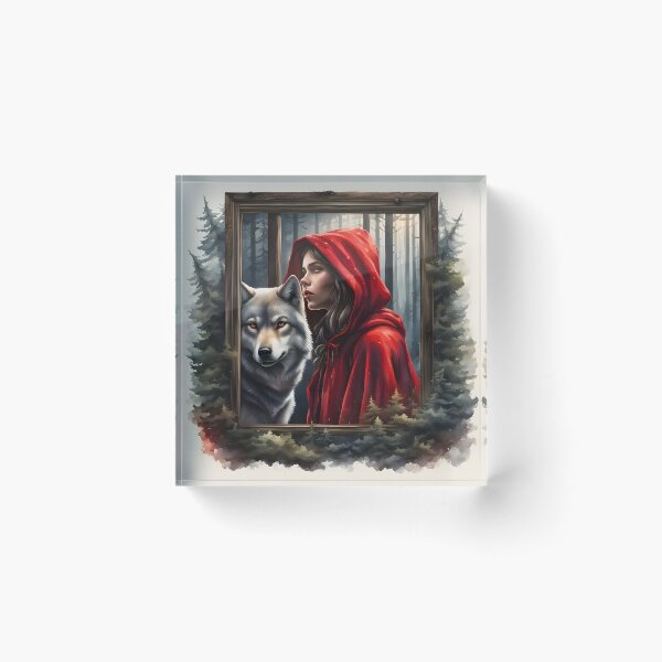 Item preview, Wolf & Little Red Riding Hood designed and sold by videodroom.