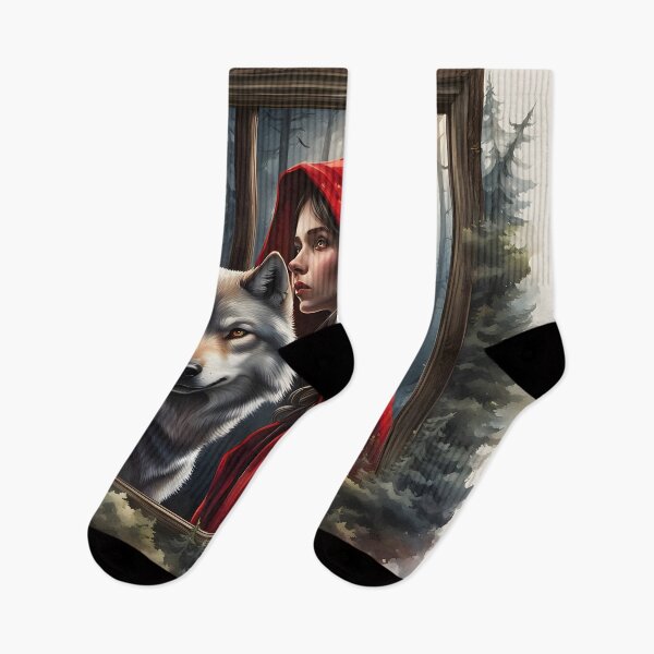 Item preview, Wolf & Little Red Riding Hood designed and sold by videodroom.
