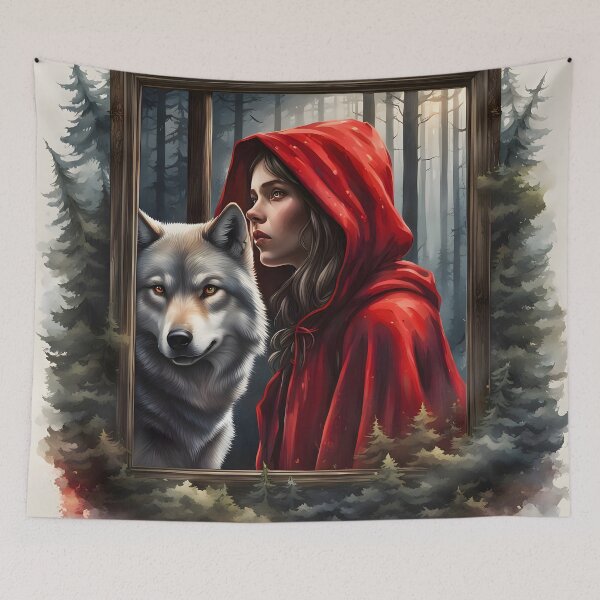 Item preview, Wolf & Little Red Riding Hood designed and sold by videodroom.