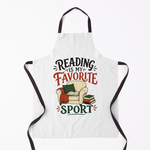 Item preview, Reading Is My Favorite Sport – Funny Book Lover, Bookworm and Librarian Gift designed and sold by AMICO77.