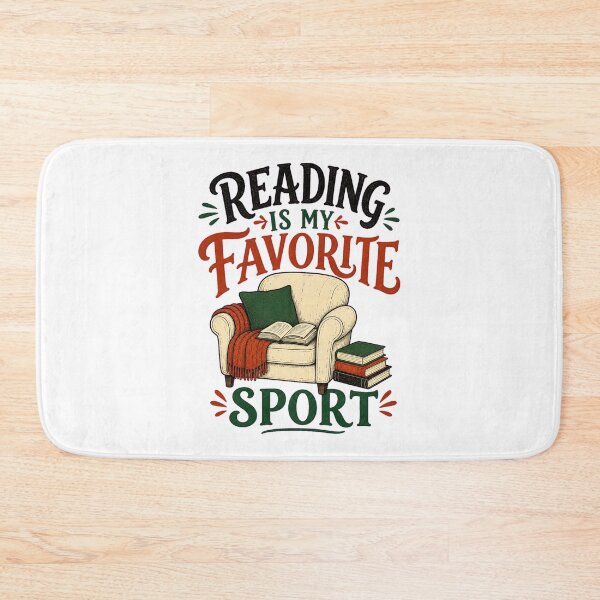 Item preview, Reading Is My Favorite Sport – Funny Book Lover, Bookworm and Librarian Gift designed and sold by AMICO77.