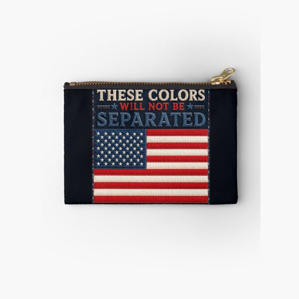 Item preview, ✂️ STITCHED TOGETHER COLLECTION ✂️- ❤️ - AMERICAN UNITY - These Colors Will Not Be Separated designed and sold by WheelieGdArt.