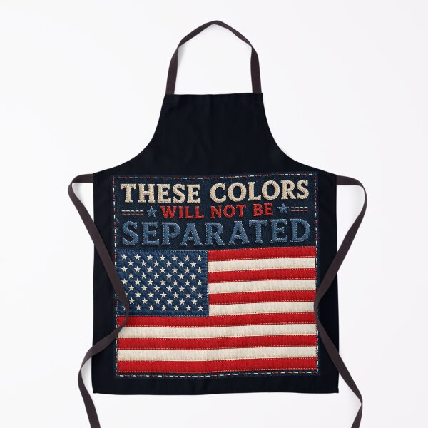 Item preview, ✂️ STITCHED TOGETHER COLLECTION ✂️- ❤️ - AMERICAN UNITY - These Colors Will Not Be Separated designed and sold by WheelieGdArt.